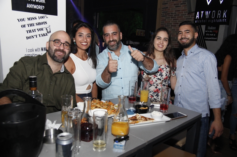 AT Work Beirut on Saturday Night